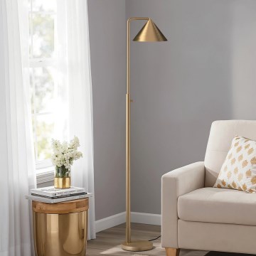 Alora Mood - Vloerlamp REMYCK 1xE27/60W/230V goud