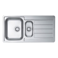 ALVEUS 1082440 - Keukenspoelbak LINE 98x50 cm RVS/satijn