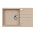 ALVEUS 1090946 - Gootsteen ROCK 78x48 cm graniet/beige