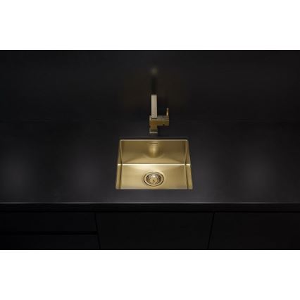 ALVEUS 1103319 - Gootsteen QUADRIX 45x45 cm monarch goud