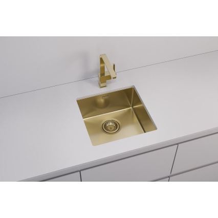 ALVEUS 1103319 - Gootsteen QUADRIX 45x45 cm monarch goud