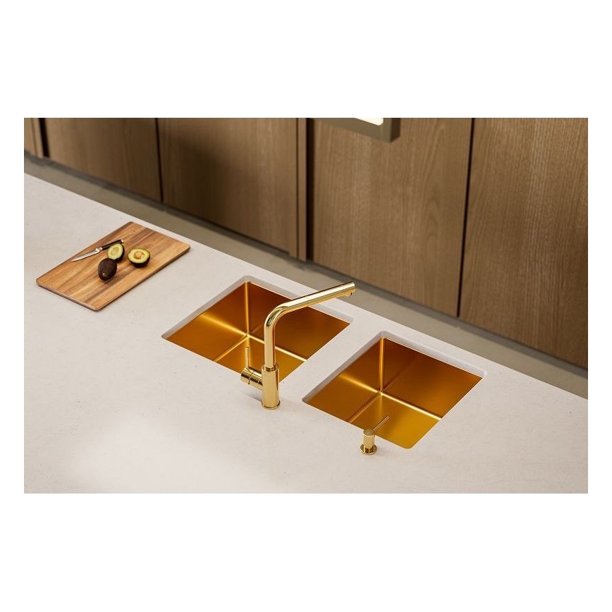 ALVEUS 1103381 - Gootsteen QUADRIX 45x45 cm monarch brons