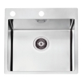 ALVEUS 1103609 - Gootsteen PURE 52,5x51,5 cm satijn