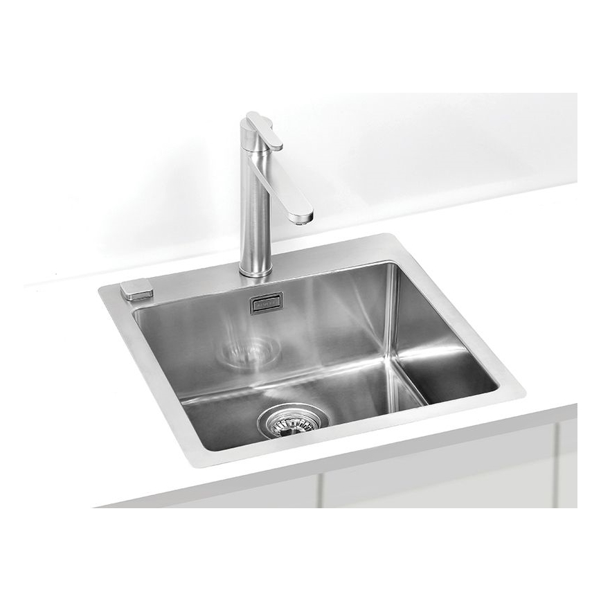 ALVEUS 1103609 - Gootsteen PURE 52,5x51,5 cm satijn