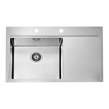 ALVEUS 1103652 - Gootsteen PURE 86x52,5 cm satin, links