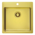 ALVEUS 1106867 - Gootsteen PURE 52,5x51,5 cm monarch goud
