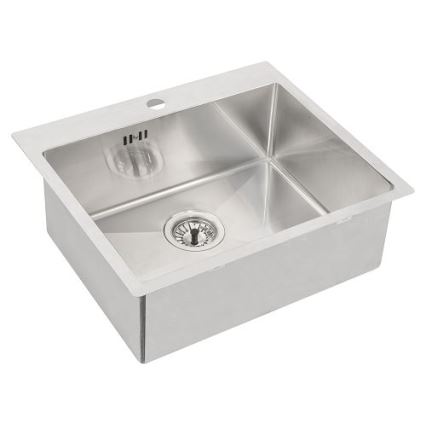 ALVEUS 1124382 - Gootsteen QUARTO 55x48 cm satijn