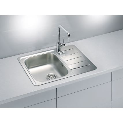 ALVEUS 1125356 - Keukenspoelbak LINE 61,5x50 cm mat staal/satijn