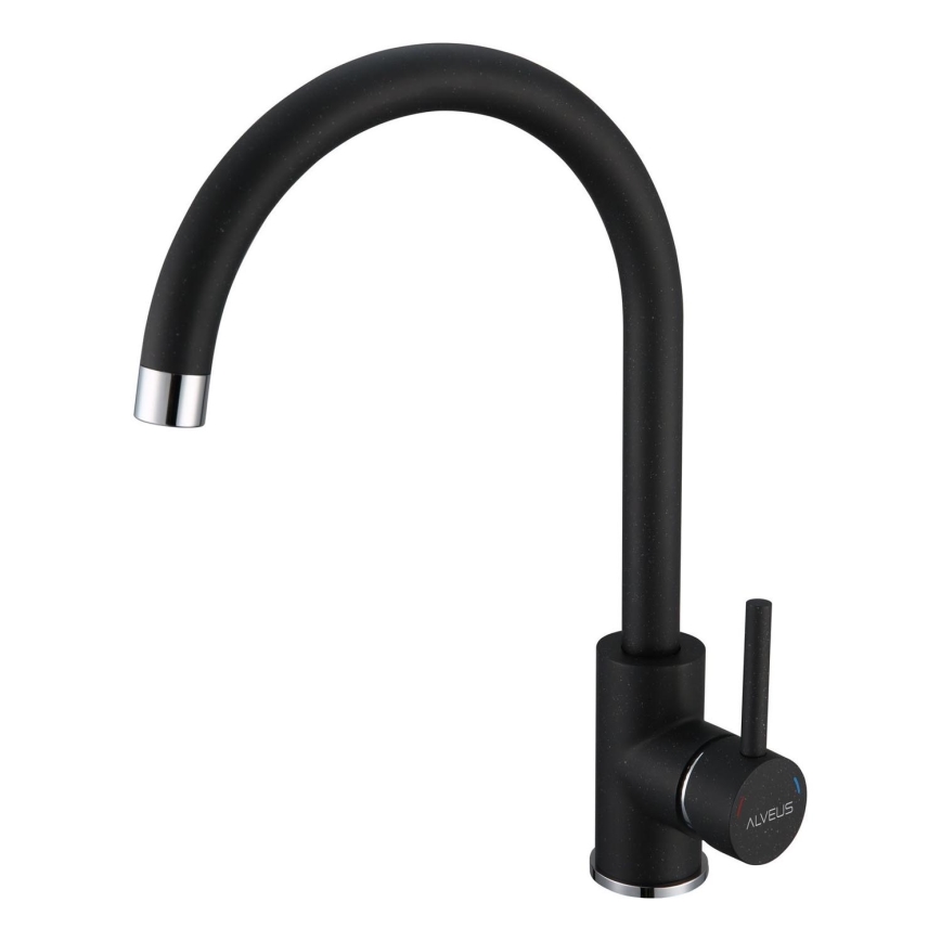 ALVEUS 1129039 - Kraan voor gootsteen ROXA 35,1 cm graniet/zwart