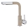 ALVEUS 1129045 - Kraan voor gootsteen met uittrekbare sproeier SIROS 29,7 cm graniet/beige