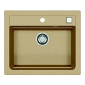 ALVEUS 1131994 - Gootsteen ATROX 59x50 cm graniet/beige