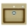 ALVEUS 1131994 - Gootsteen ATROX 59x50 cm graniet/beige