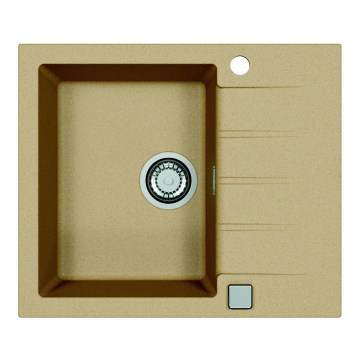ALVEUS 1132019 - Gootsteen CADIT 59x50 cm graniet/beige