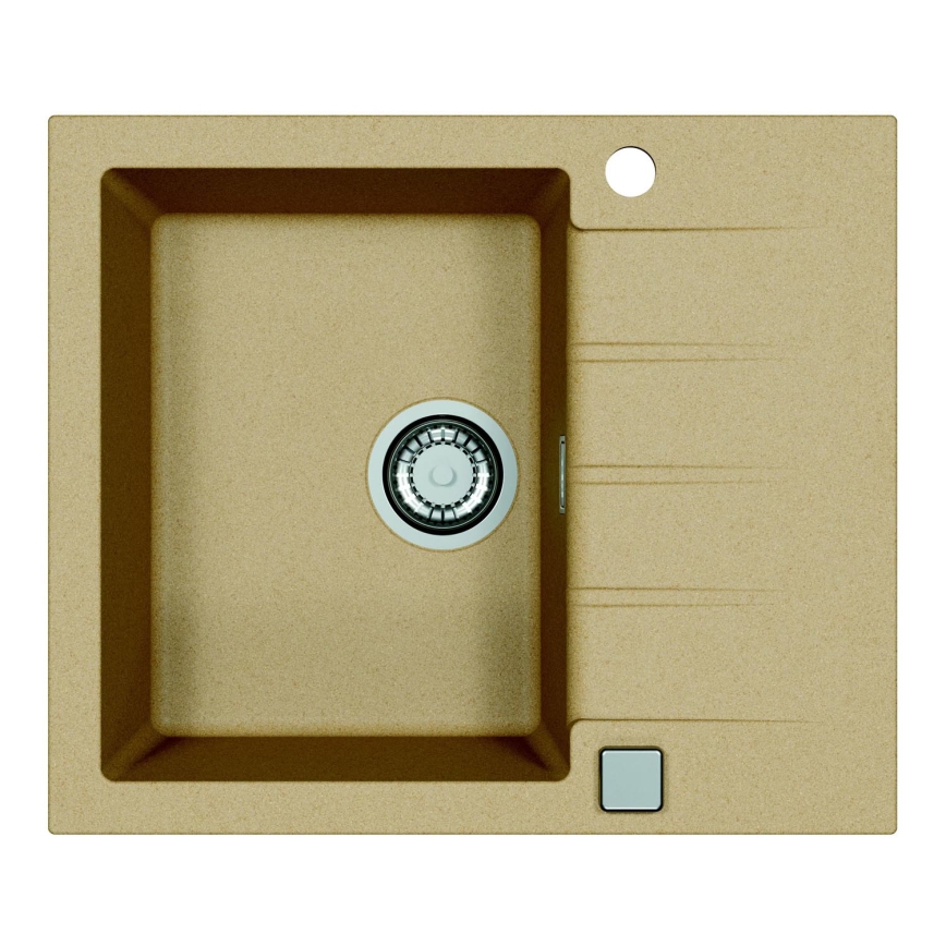 ALVEUS 1132019 - Gootsteen CADIT 59x50 cm graniet/beige