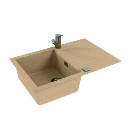 ALVEUS 1132024 - Gootsteen CADIT 79x50 cm graniet/beige