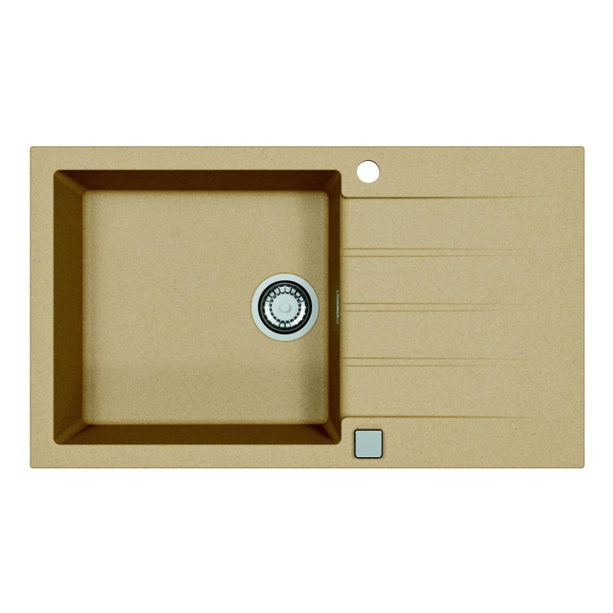 ALVEUS 1132029 - Gootsteen CADIT 86x50 cm graniet/beige