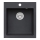 ALVEUS 1133432 - Gootsteen CORTINA 50x45 cm graniet/zwart