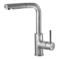 ALVEUS 1135366 - Keukenkraan met uittrekbare sproeikop SARA 29,7 cm satin
