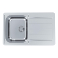 ALVEUS 1136608 - Keukenspoelbak LINE 79x50 cm RVS/satijn, zonder excentrische bediening