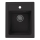 ALVEUS 1139771 - Gootsteen ATROX 50x40 cm graniet/zwart