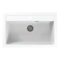 ALVEUS 1140443 - Gootsteen ATROX 79x50 cm graniet/wit