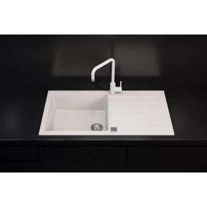 ALVEUS 1140594 - Gootsteen CADIT 100x50 cm graniet/wit