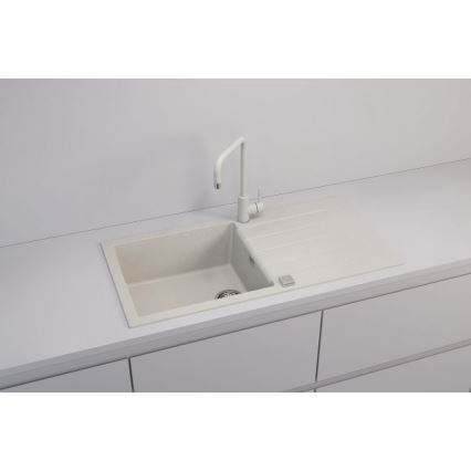 ALVEUS 1140594 - Gootsteen CADIT 100x50 cm graniet/wit