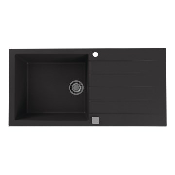 ALVEUS 1140598 - Gootsteen CADIT 100x50 cm graniet/zwart
