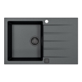 ALVEUS 1148159 - Gootsteen CADIT 79x50 cm graniet/zwart