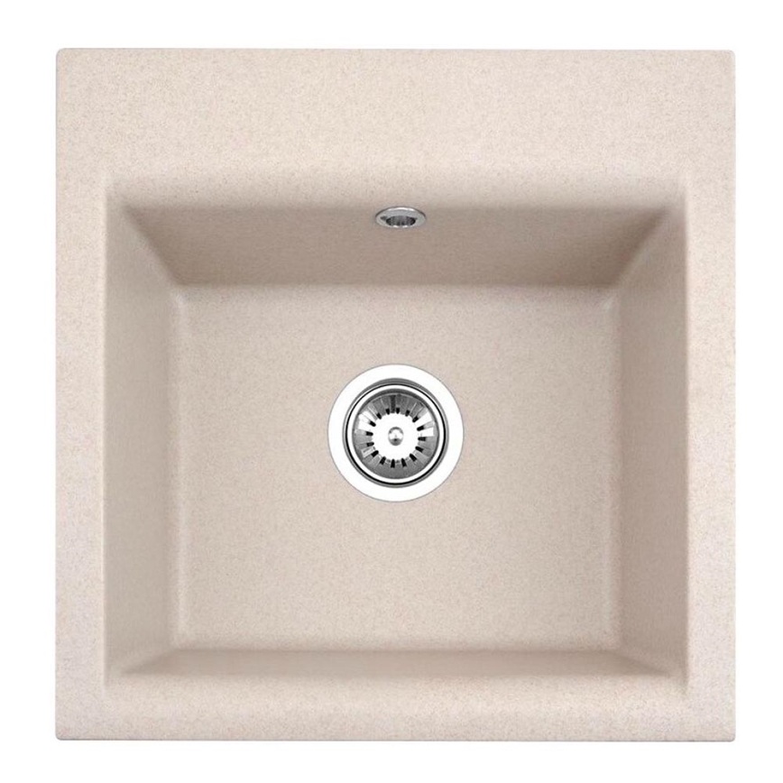 ALVEUS 1149111 - Gootsteen GEM 50x50 cm graniet/beige