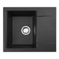 ALVEUS 1149116 - Gootsteen GEM 59x50 cm graniet/zwart