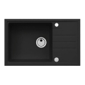 ALVEUS 1149117 - Gootsteen INTERMEZZO 78x48 cm graniet/zwart
