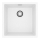 ALVEUS 1150044 - Gootsteen OMNI 45x45 cm graniet/wit