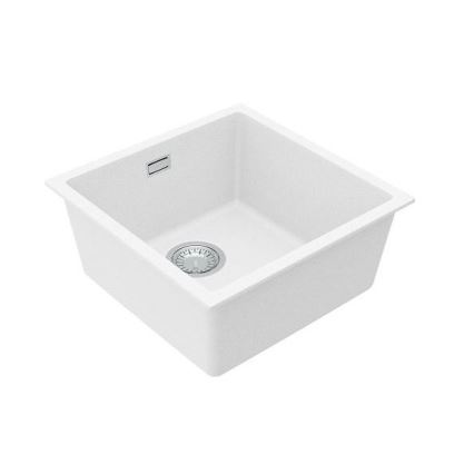 ALVEUS 1150044 - Gootsteen OMNI 45x45 cm graniet/wit
