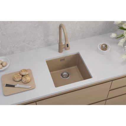 ALVEUS 1150047 - Gootsteen OMNI 45x45 cm graniet/beige