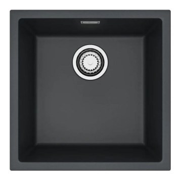 ALVEUS 1150048 - Keukenspoelbak OMNI 45x45 cm graniet/zwart