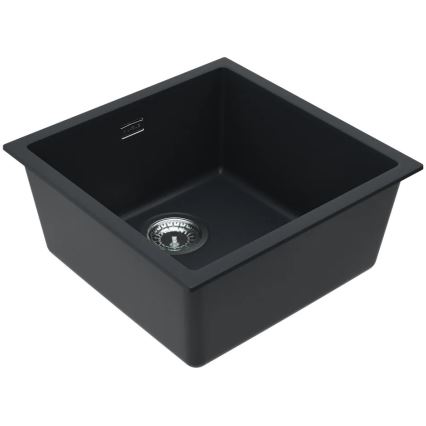 ALVEUS 1150048 - Keukenspoelbak OMNI 45x45 cm graniet/zwart