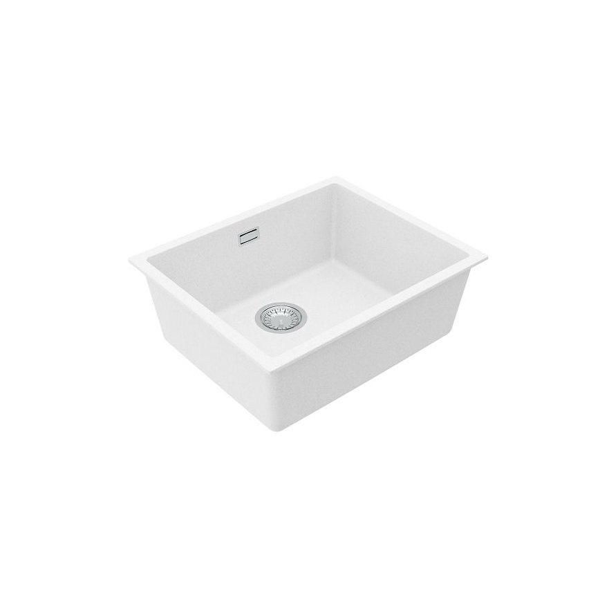 ALVEUS 1150051 - Keukenspoelbak OMNI 55x45 cm granietcomposiet/wit