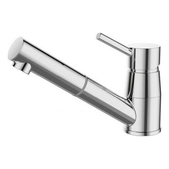 ALVEUS 1150888 - Kraan voor gootsteen met uittrekbare sproeier NANO 13,9 cm glanzend chroom