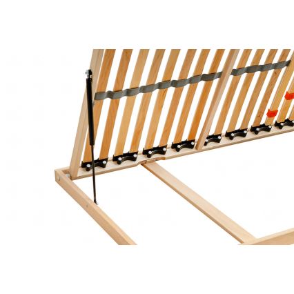 Ambiamo - Flexibel lattenbodem met zijwaartse kanteling op zuigers ODENSE 90x200 cm links