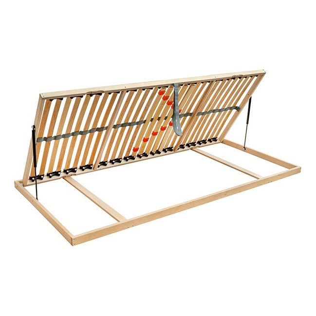 Ambiamo - Flexibel lattenbodem met zijwaartse kanteling op zuigers ODENSE 90x200 cm links