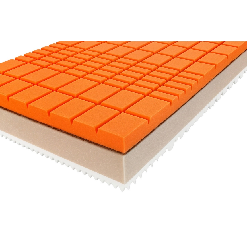Ambiamo - Schuimmatras URANOS 2 80x200 cm kokosnoot