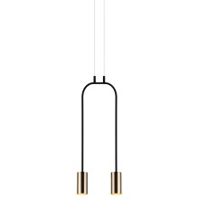 Amplex - Hanglamp aan een koord 2xGU10/15W/230V