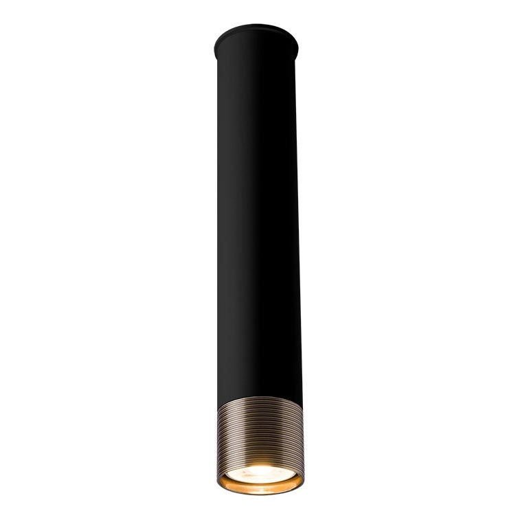 Amplex - Spot 1xGU10/10W/230V zwart/goud