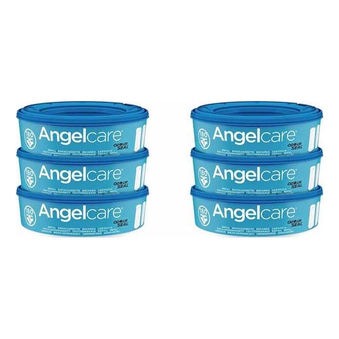 Angelcare - Navulcassettes voor luieremmers 6 st.
