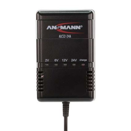 Ansmann 03723 ALCS 2-24A - Loodzuur acculader 2-24V/2,4-24Ah