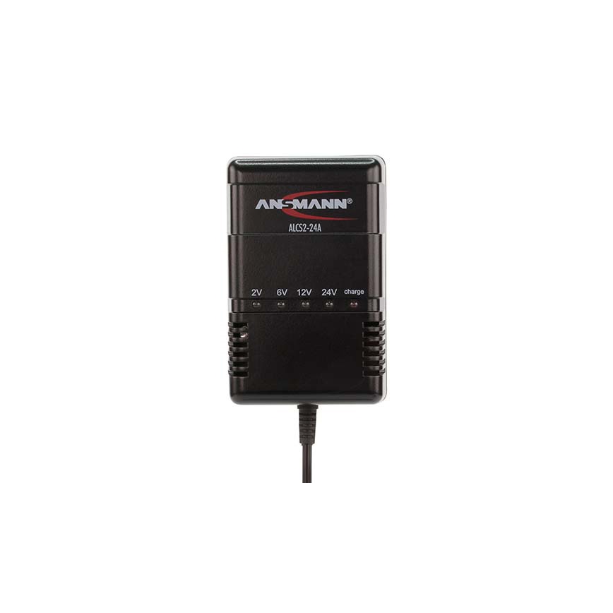 Ansmann 03723 ALCS 2-24A - Loodzuur acculader 2-24V/2,4-24Ah