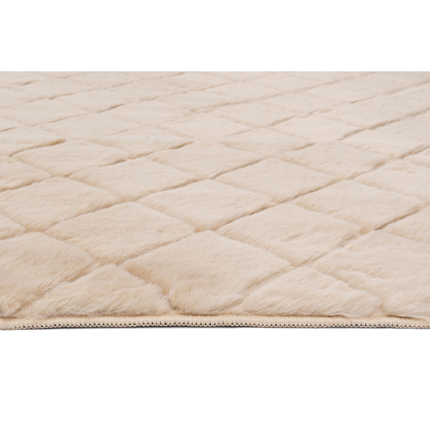 Anti-slip vloerkleed MODENA NEW 60x100 cm beige