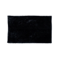 Antislip badmat CHENILLE 50x80 cm zwart