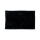 Antislip badmat CHENILLE 50x80 cm zwart